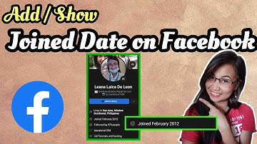 How to Show JOINED Date on Facebook 2021 (Add Joined Date on Profile)