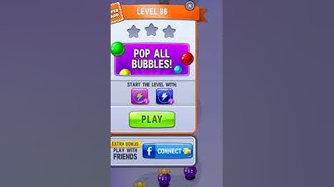 Bubble shooter level 83-90 completed in 13:40 minutes.
