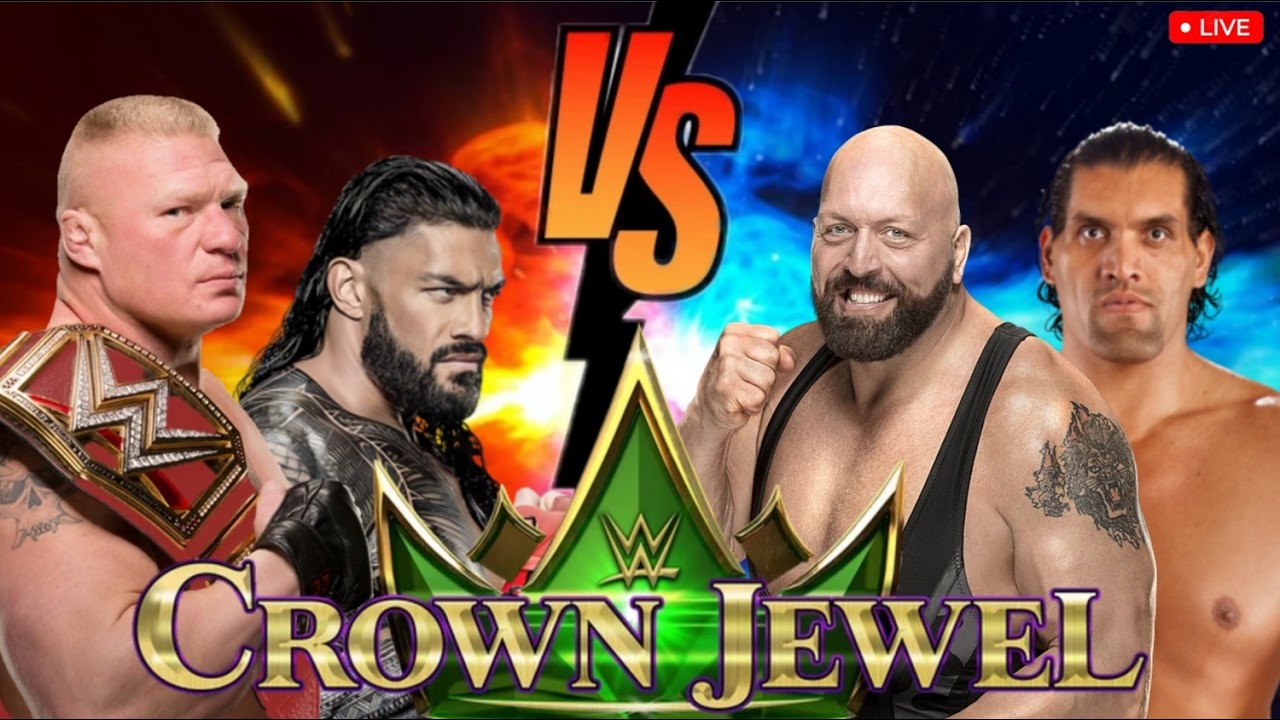 🔥FULL MATCH: BEOCK,ROMAN vs. BIG SHOW,THE GREAT KHALI Tag Team Match Super Showdown