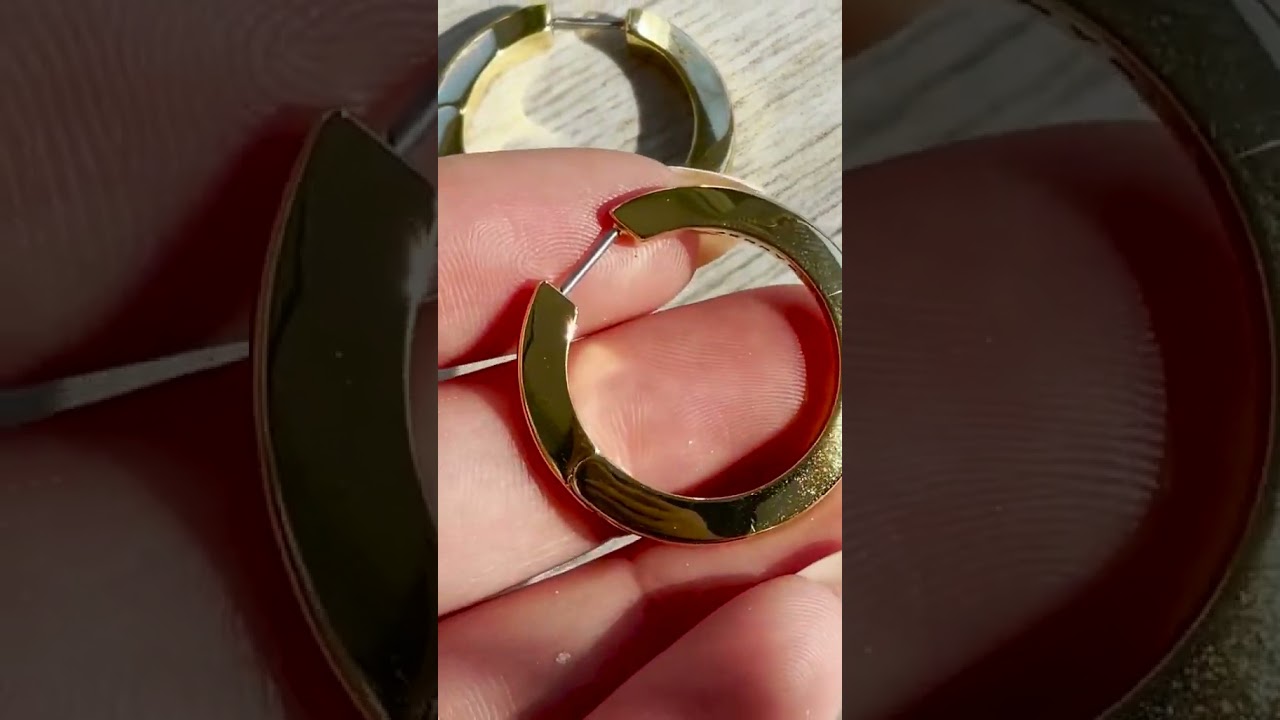 Toni Hinge Hoops are a must!