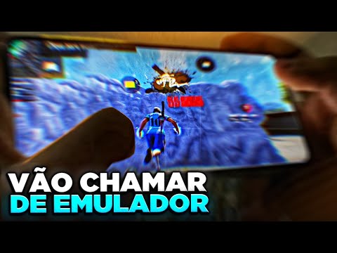 Xitado😈 iPhone X - Free Fire Highlights [ Hud 3 Dedos ] 