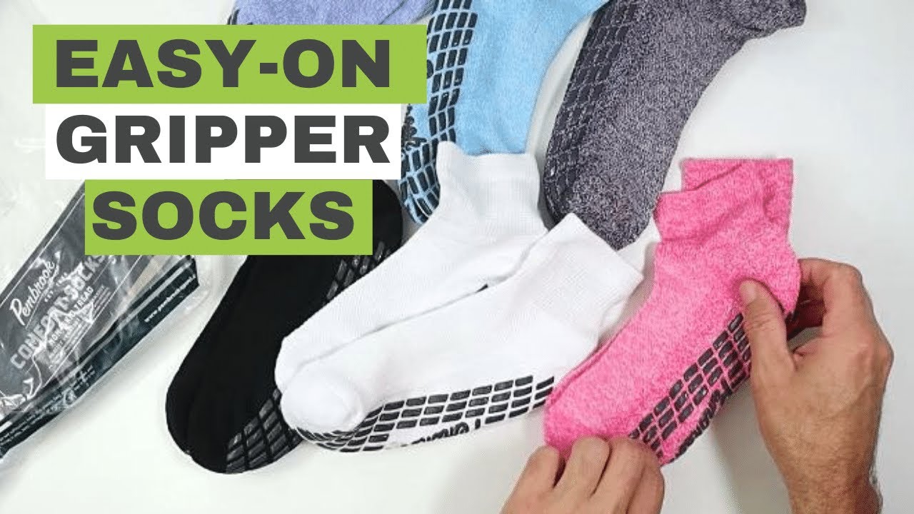 Say Goodbye to Foot Discomfort and Slipping with Pembrook Gripper Socks! 🧦  