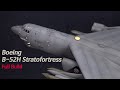 Boeing B-52 H Stratofortress 1/144 scale Great Wall Hobby Model Bomber Aircraft - Full Video Build