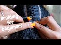 HOW TO CORNROW FOR BEGINNERS