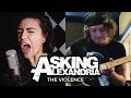 Asking alexandria  the violence ben bruce  lauren babic collab