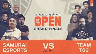 SKWAD Valorant Open | Grand Finals | Samurai Esports vs Team T69