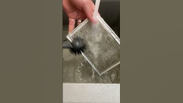 Oh Grease! Microwave Filter 🤔🧼 #shorts #tips #diy