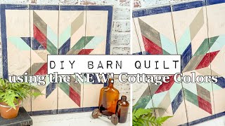 DIY Barn Quilt using the NEW! Cottage Colors - Distressed & Shabby Chic by Sonnet's Garden Blooms 5,272 views 1 month ago 17 minutes