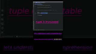 🤯 Python Tuple Comprehension: Code ని ఒక్క Line లో సులభంగా రాసేయండి! 🐍