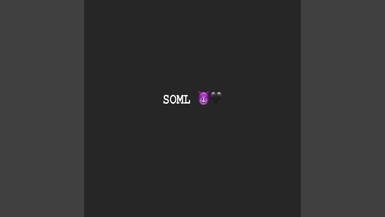 Watch SOML on YouTube Watch SOML on YouTube