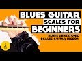 Blues Guitar Scales For Beginners | Blues Pentatonic Scales Guitar Lesson