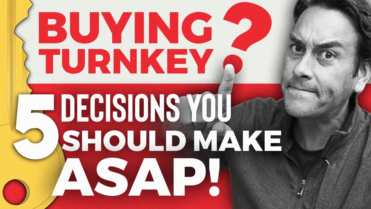 Turnkey Properties: 5 Things to Consider for Buy and Hold Investors - YouTube