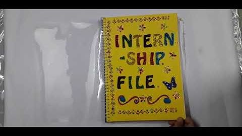 School Internship File - B.Ed/D.EL.ED/J.B.T.  -  Click here to view Popular Video 20K+ Views
