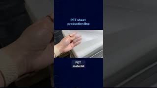 PET sheet extrusion line , PET sheet making maching,