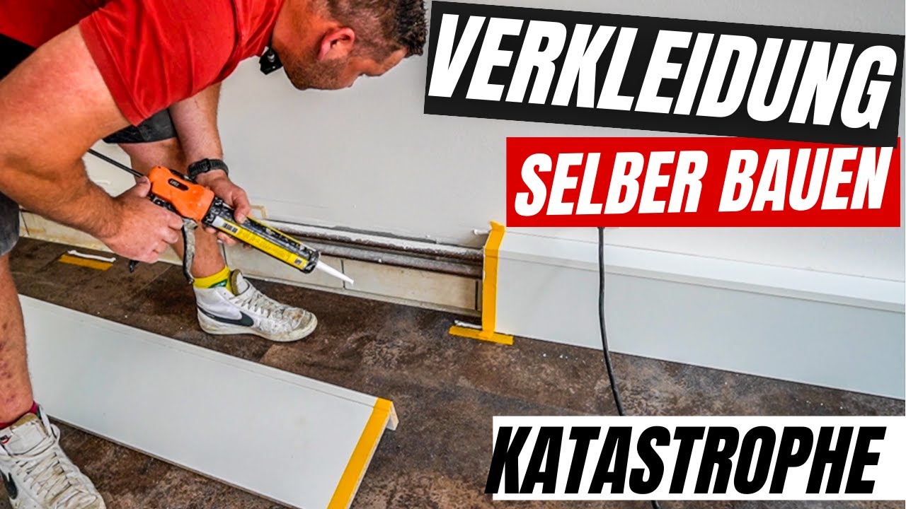 Heizungsrohr verkleiden ⎜So mach ICH das 🤯