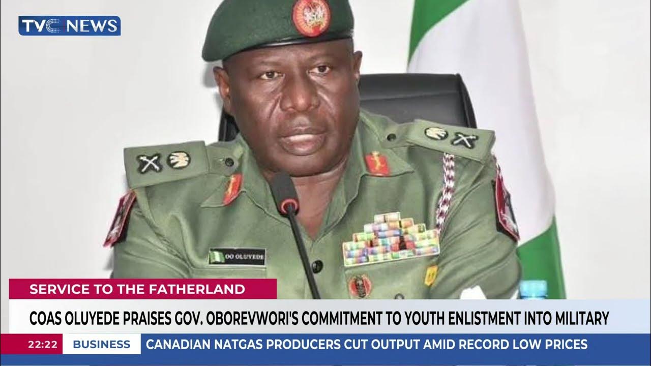 COAS Says Delta State Making Steady Progress In Utilising Recruitment Quota