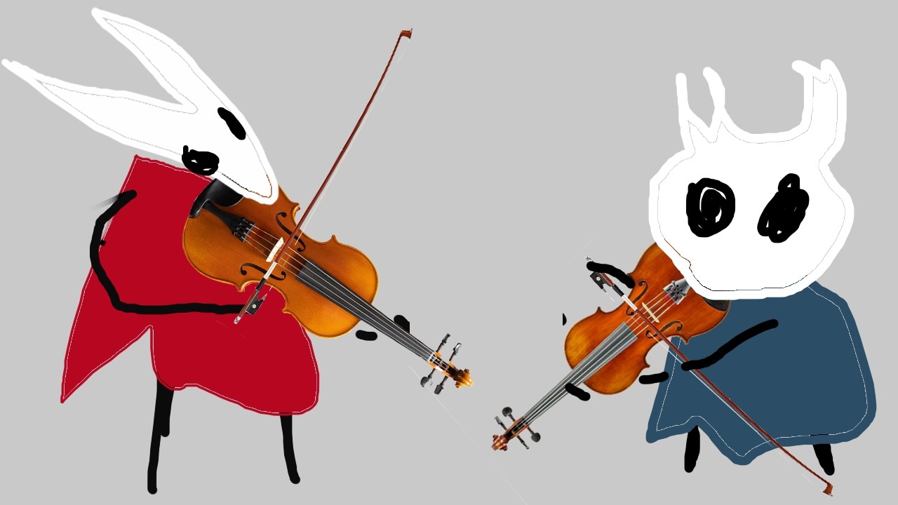 widow (silksong) arrangement for violin/viola