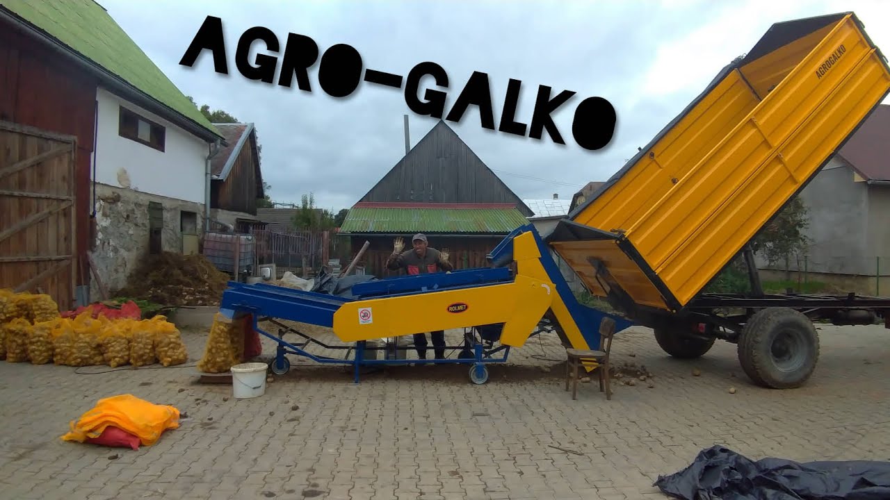 Naše triedenie zemiakov  *Agro-Galko* ZetVlog #45
