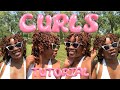 HOW TO CURL YOUR LOCS QUICK &amp; EASY | The House of Yas 🤍