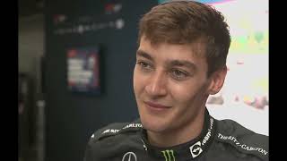 George Russell Post Race interview Brazilian GP 22 | Winner