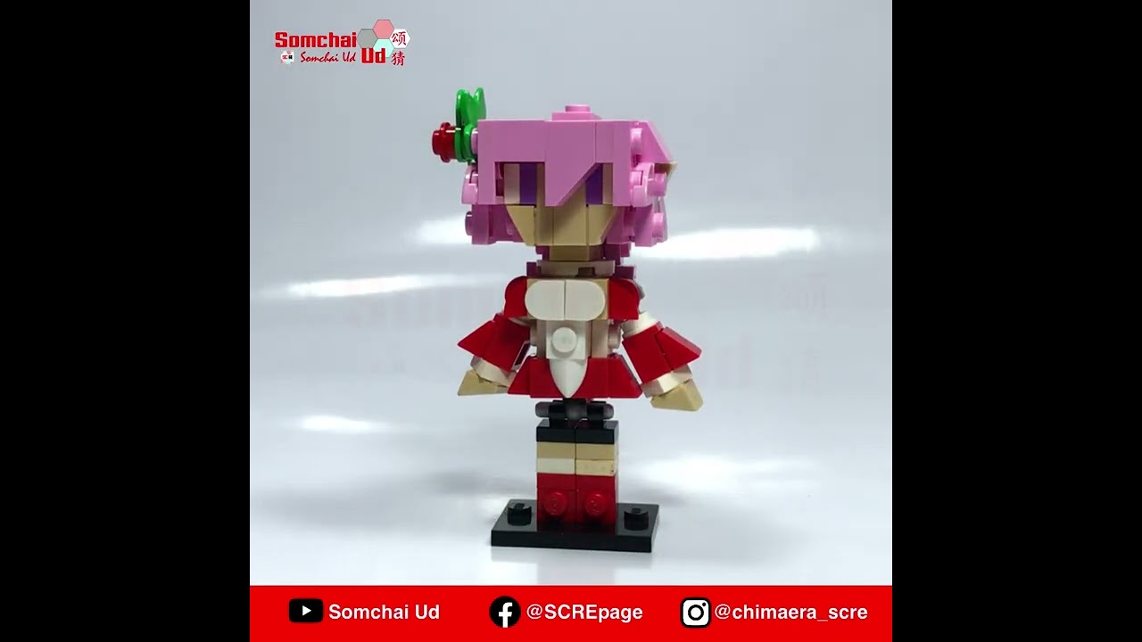 Honkai Impact 3rd Elysia (XMas Cottage) Chibi But in LEGO MOC | Shorts | Somchai Ud