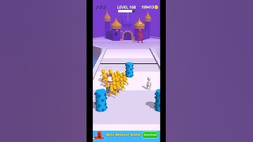 Join Clash 3D LEVEL 168 Gameplay #SHORTS
