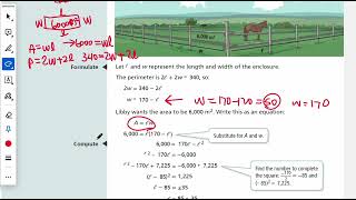 EnVision Algebra 2 Lesson 2-5: Completing the Square - Example 4 Wealth