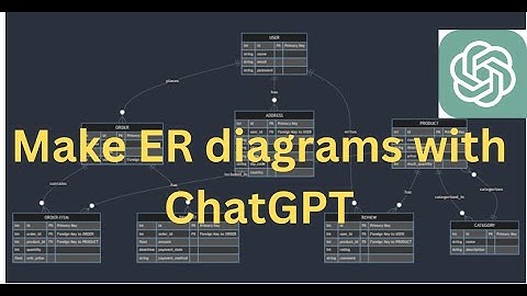 Make ER diagrams with chatgpt #erdiagram #gpt #chatgpt #ai