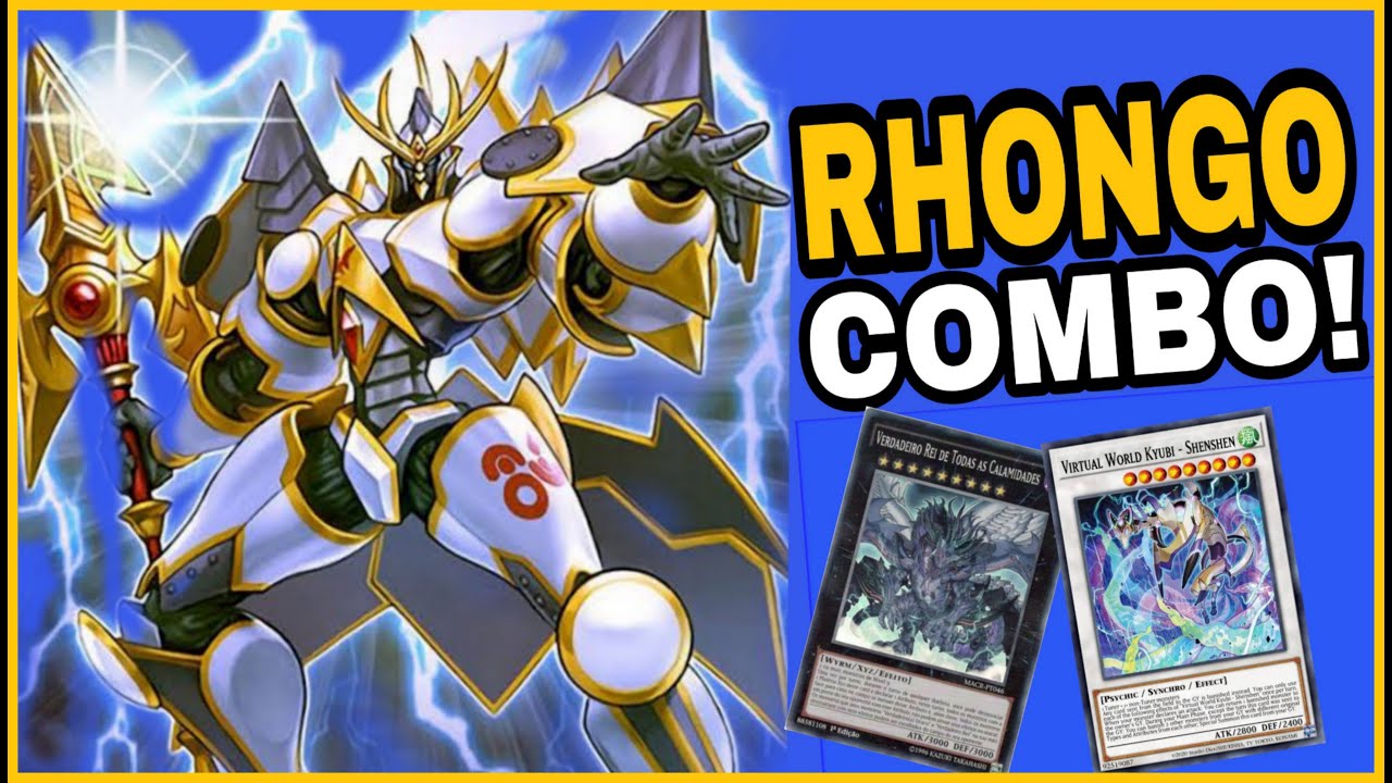 Rhongo Bongo RHONGO!! O TERROR NA RANQUEADA Yu-Gi-Oh! Master Duel! Live #146 - YouTube