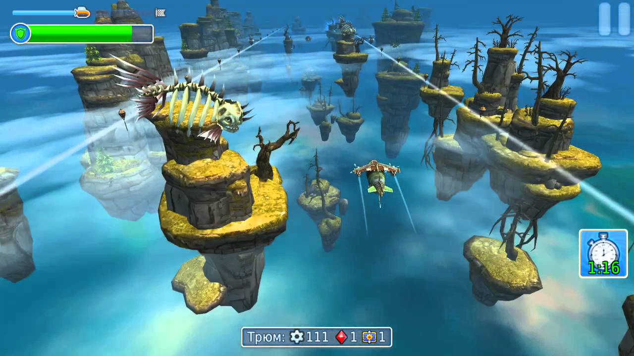 Игра Sky To Fly: красивая аркадная леталка для Android