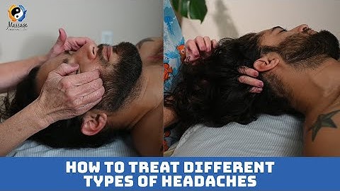 How to treat different types of headaches