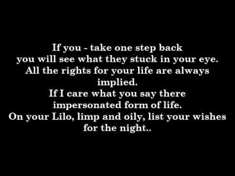 Champagne Bath - SONATA ARCTICA - Lyrics