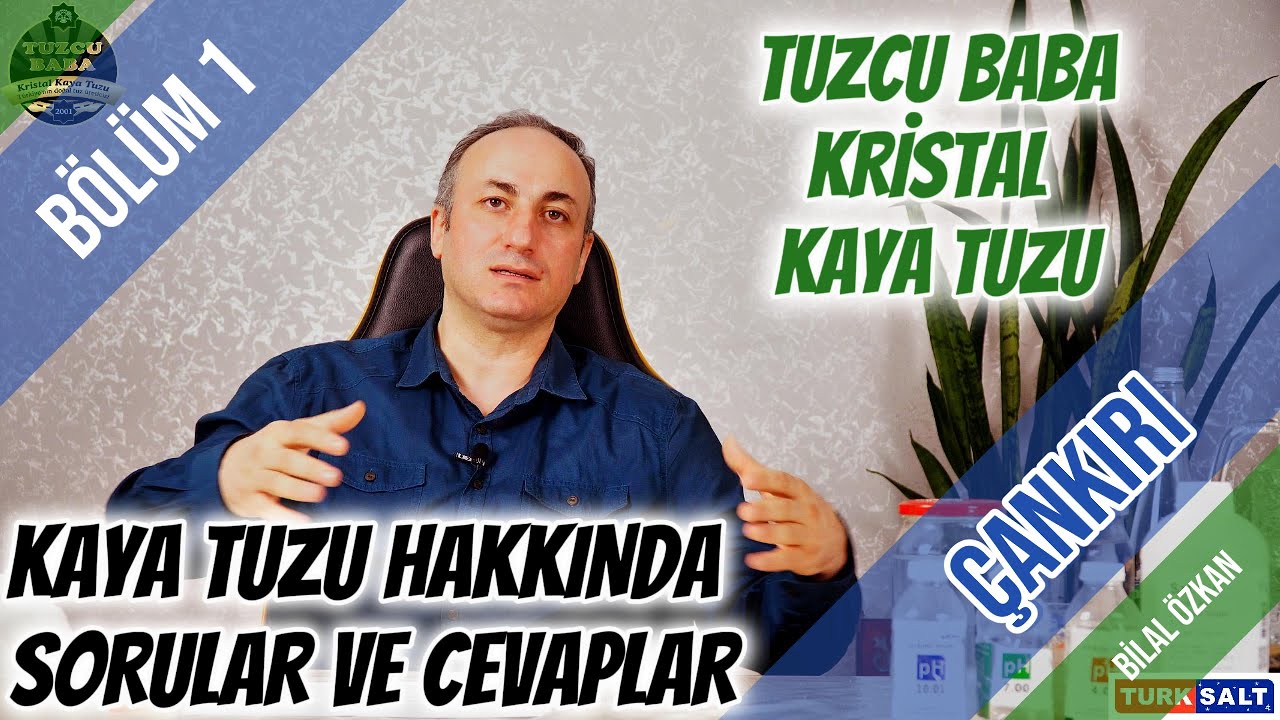 Kristal Kaya Tuzu Sorular Cevaplar 1.Bölüm Atom En iyi Tuz hangisi? Tuz yasağı doğru mu?