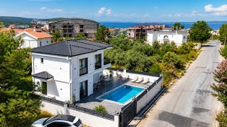 Didim Akbük’te satılık eşyalı villa 