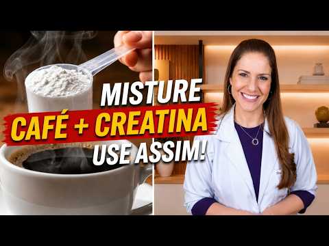 Misture CREATINA no CAFÉ e Veja o que ACONTECE! USE ASSIM!