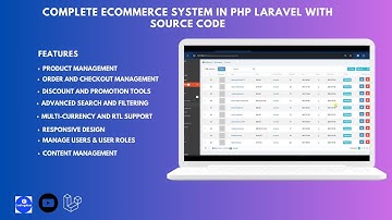 Complete Ecommerce System in PHP Laravel - Download