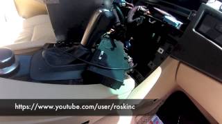 e60 5 series bmw aux wire routing and center console routing