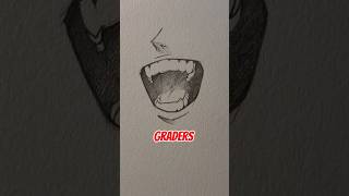 Best way to draw mouth ✅️ || JMarron #shots #art #animeartgallery #manga #animeart07 #animedrawing