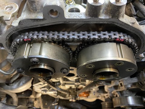 Nissan Juke Turbo MR16DDT замена цепи ГРМ (Timing chain replacement)