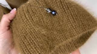 картинка: МК Напівпатентна резинка двома способами🧶👌