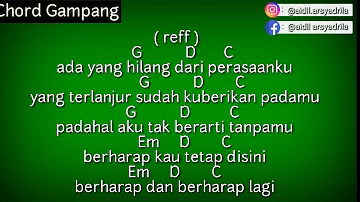 (Chord Gampang) "ADA YANG HILANG - Ipang" (Tutorial chord) lagu Gitar lirik