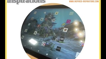 What goes into a Tiny Tablet Touch Screen Activity Table by Inspired Inspirations?