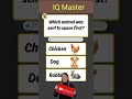 Which animal was sent to space first #iqleveltest #brainchallenge #geniusmindset #gk #gkquiz #iqtest