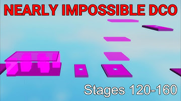 Nearly Impossible Difficulty Chart Obby (Stages 120-160)