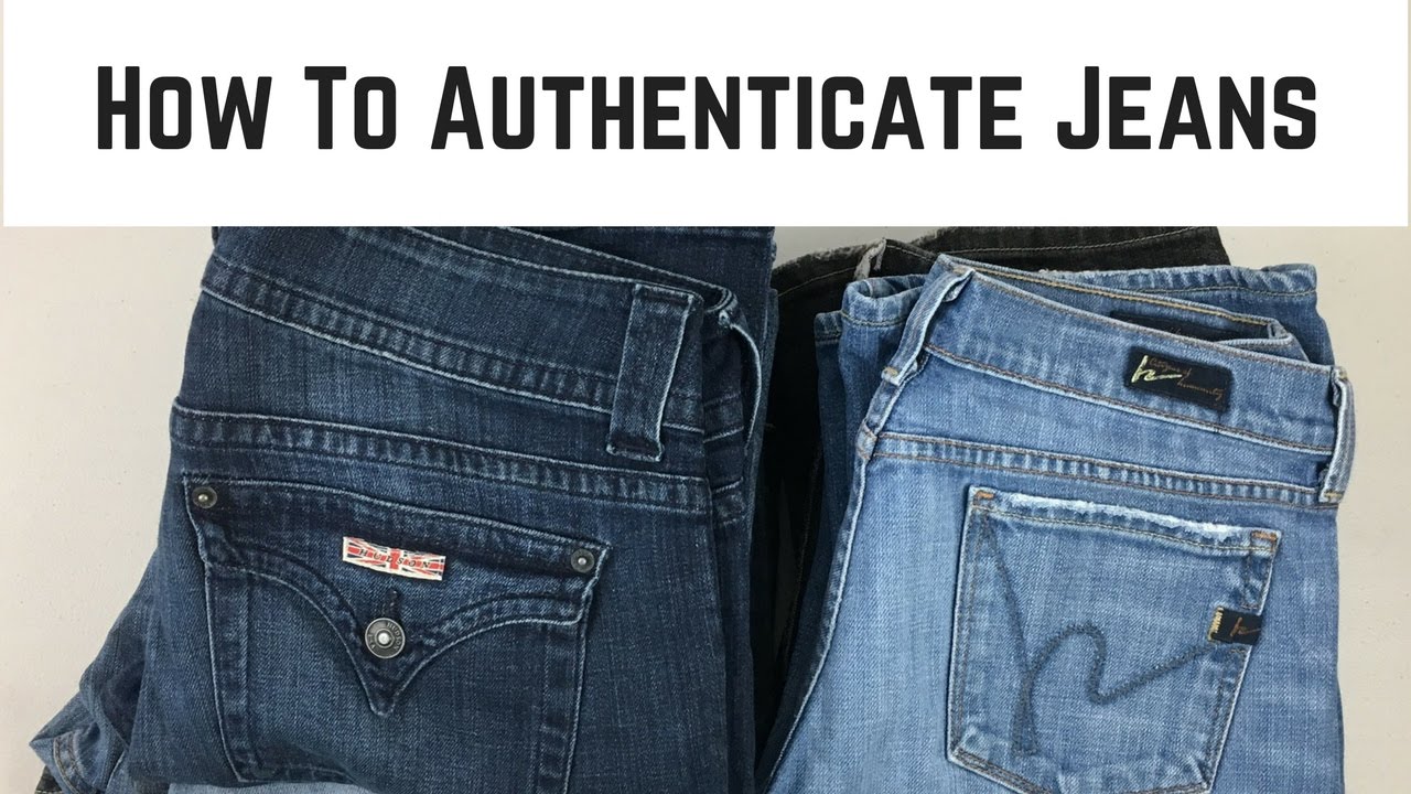 Guide to Authenticating Jeans -- Ebay-- 10 at 10 with Prof Sales - YouTube