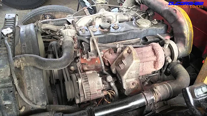 Isuzu 4BD2(Turbocharged) Engine View