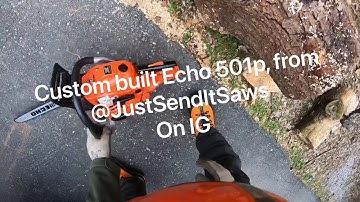 Echo 501p custom built by ‘Just Send it Saws’