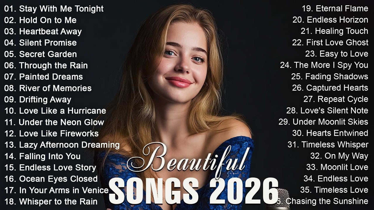 2026 Beautiful & Romantic Love Songs | Easy Listening Song | Relaxing Melodies Love songs