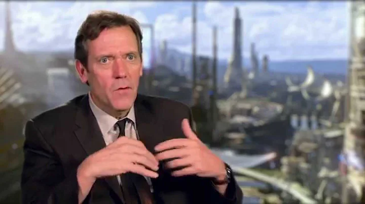 Tomorrowland A World Beyond Official Movie Interview - Hugh Laurie