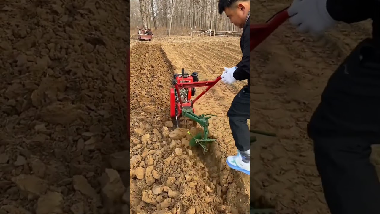 Diesel Crawler Power Tiller, Plower